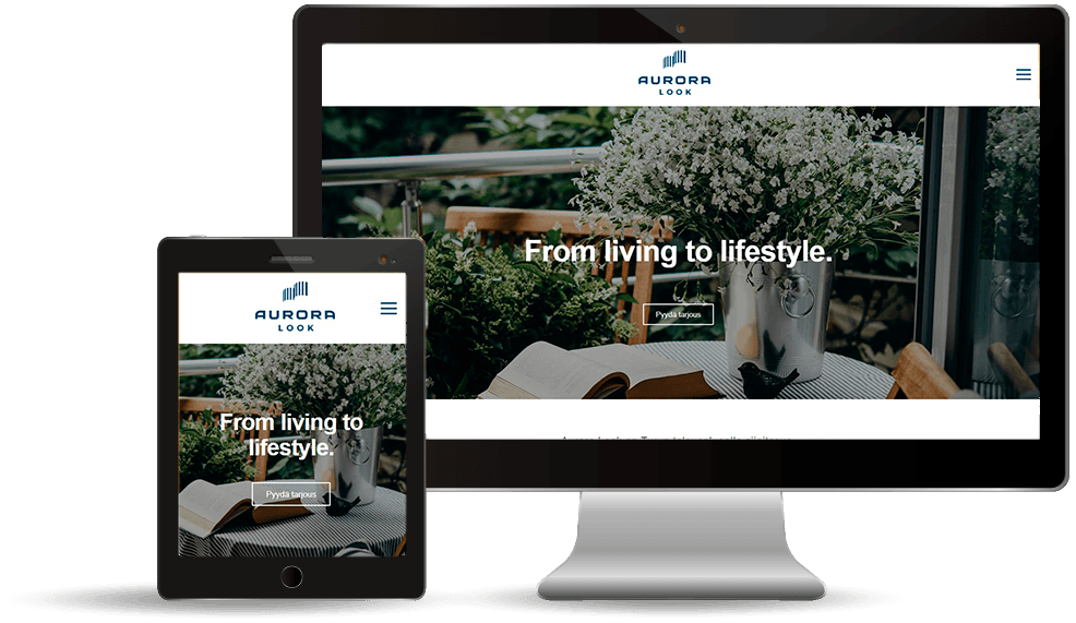 Aurora Look internetsivujen esikatselu
